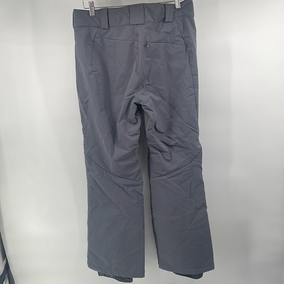 Columbia snow pants ski snowboard nylon stretch grey warm winter sz M - Picture 8 of 12